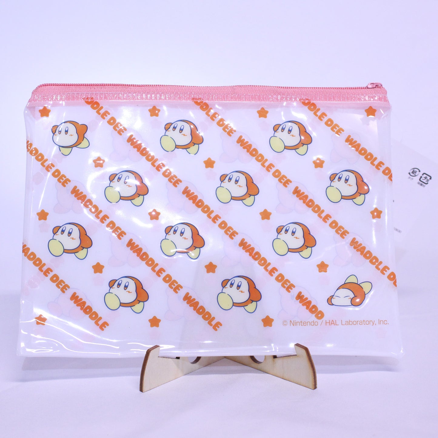 Kirby & Waddle Dee Vinyl Zipper Pouch