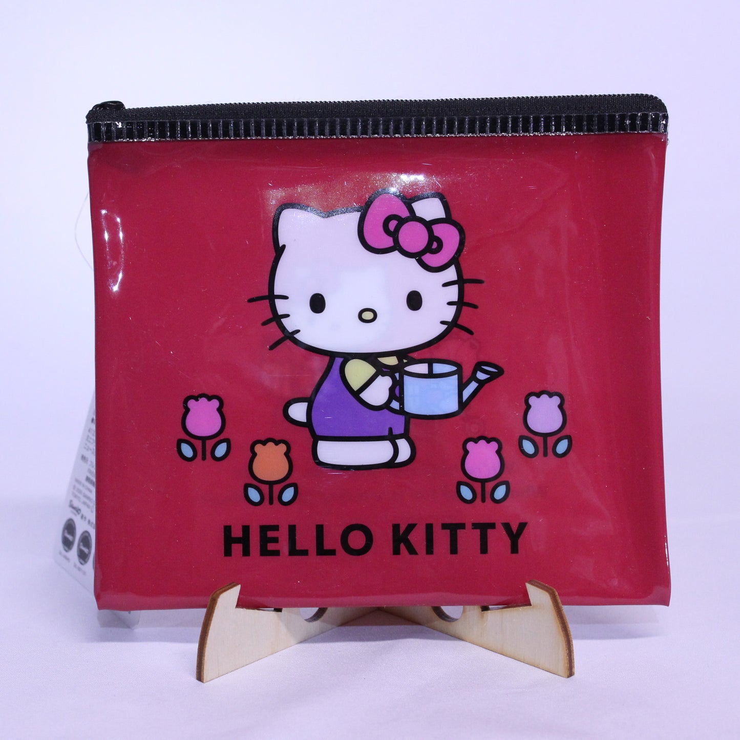 Hello Kitty Vinyl Zipper Pouch
