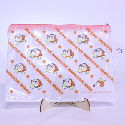 Kirby & Waddle Dee Vinyl Zipper Pouch