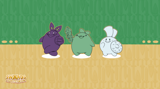 Swords: Cut The Deck, Double-Sided Playmat